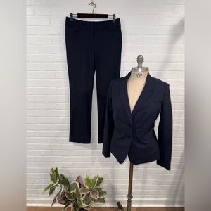 New With Tags The Limited Navy Blazer & Pants Set The Limited The Drew Fit Pants